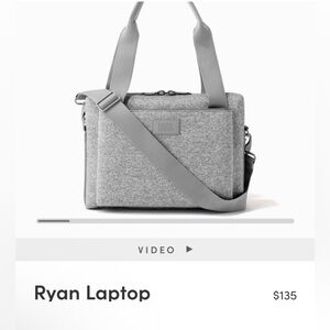 Dagne Dover Gray Laptop Bag